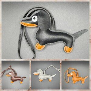 Puffy Large Dachshund Dog Purse and Bag Accessory or Keychain (2025 style)